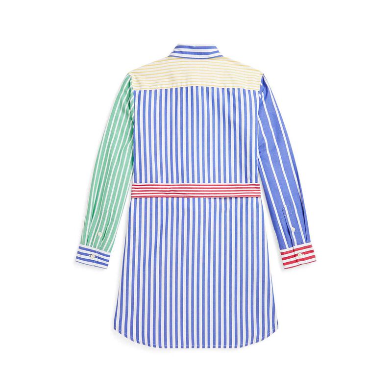 Ralph Lauren Striped Cotton Poplin Fun Shirtdress image number 1